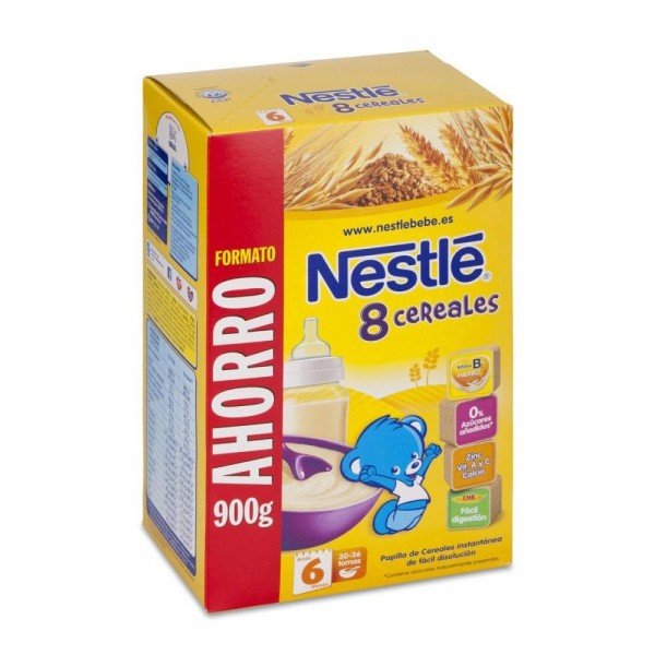 nestle papilla 8 cereales 900 g