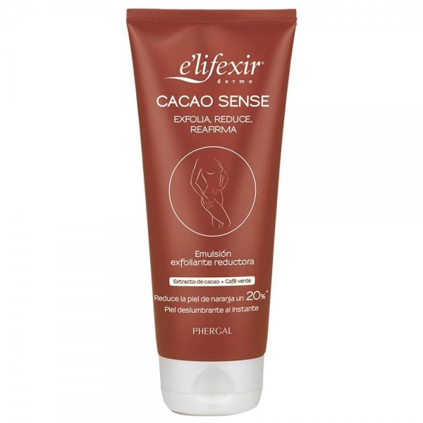 elifexir cacao sense exfoliante reductor 200 ml
