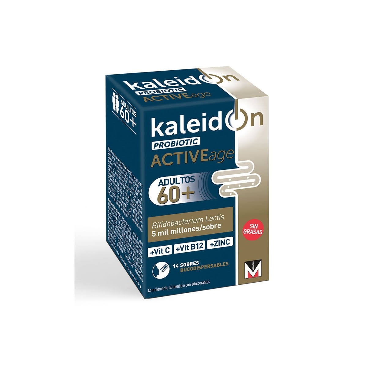 kaleidon active age 60 probiotic 14 sobres