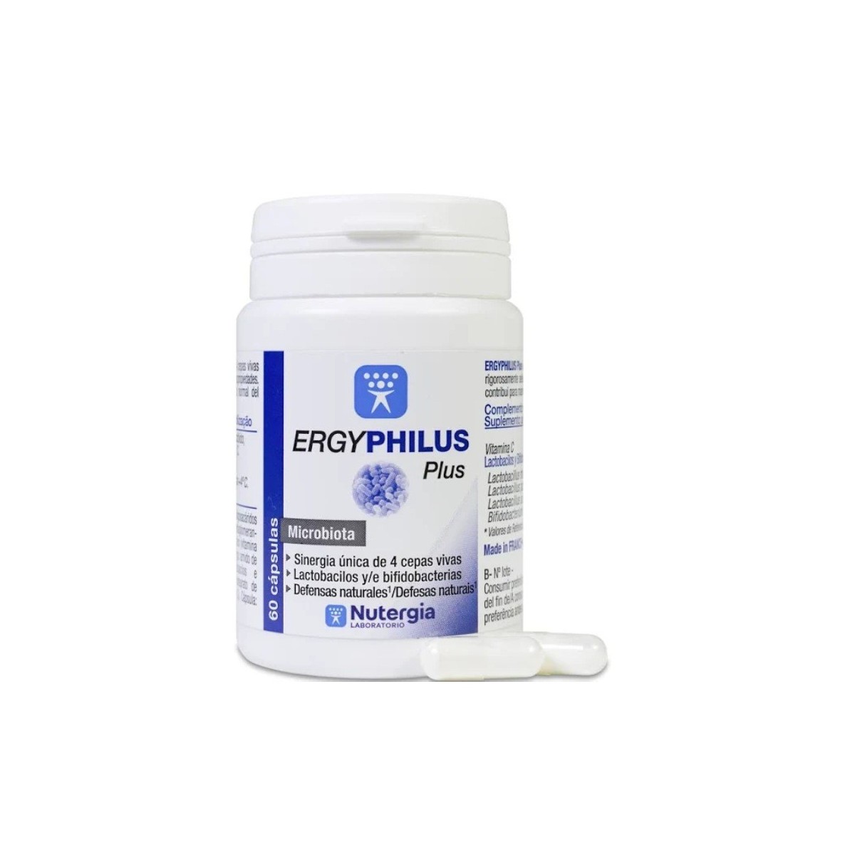nutergia ergyphilus plus 60 capsulas