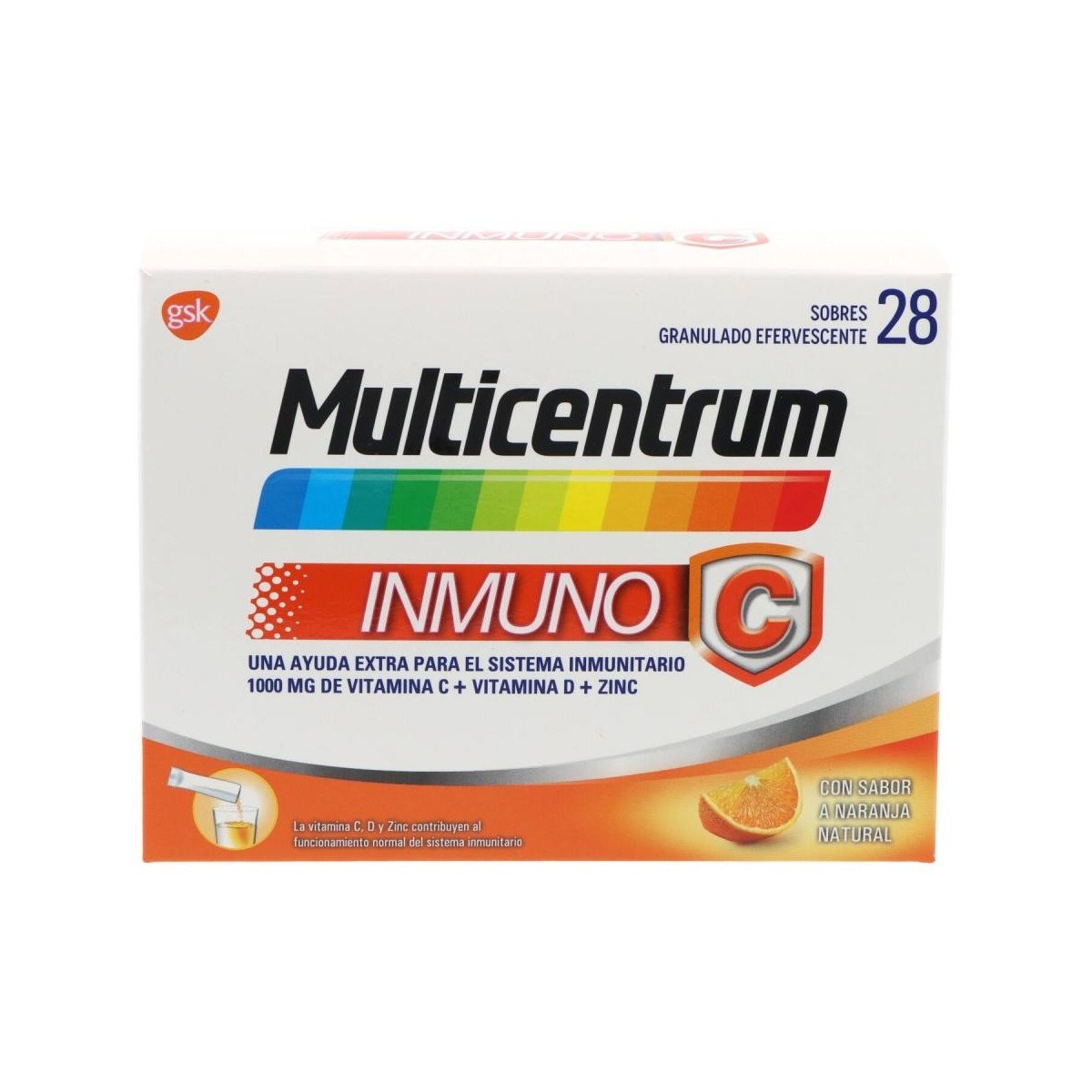 multicentrum inmuno c 28 sobres 71 g