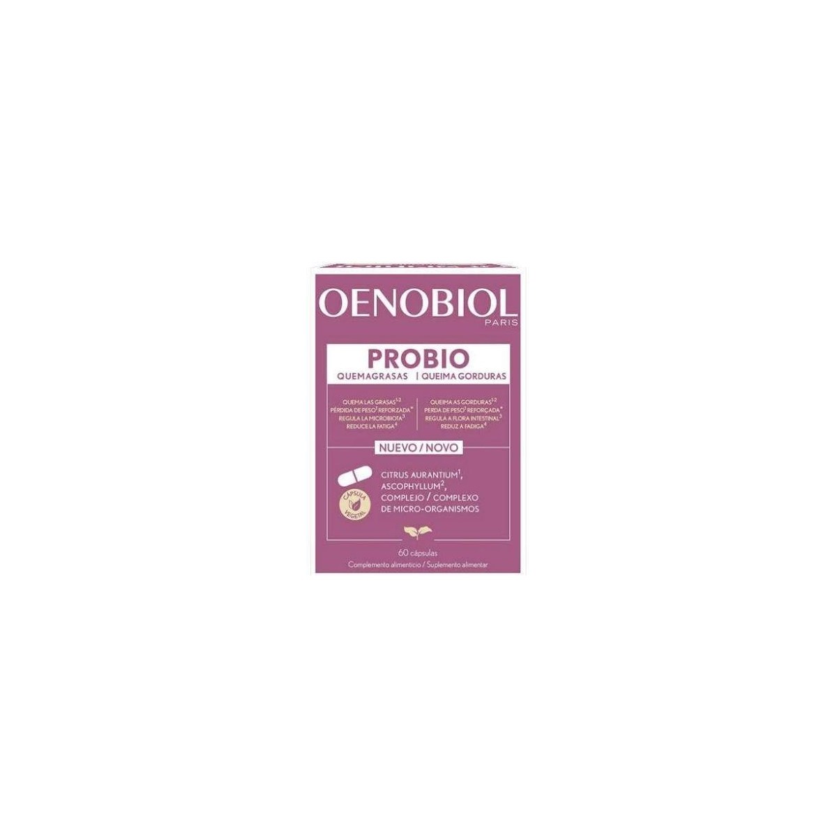 oenobiol probio quemagrasas 60 capsulas